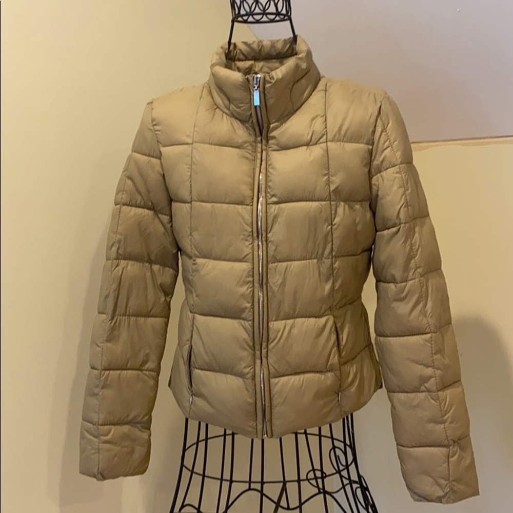 A tan jacket